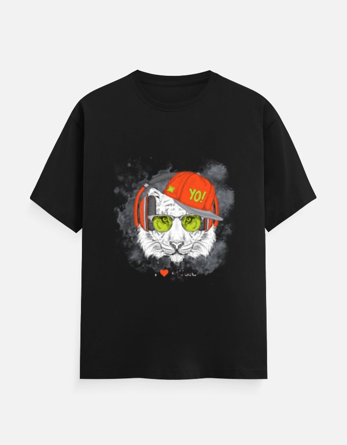 DJ Tiger Graphic Unisex T-Shirt
