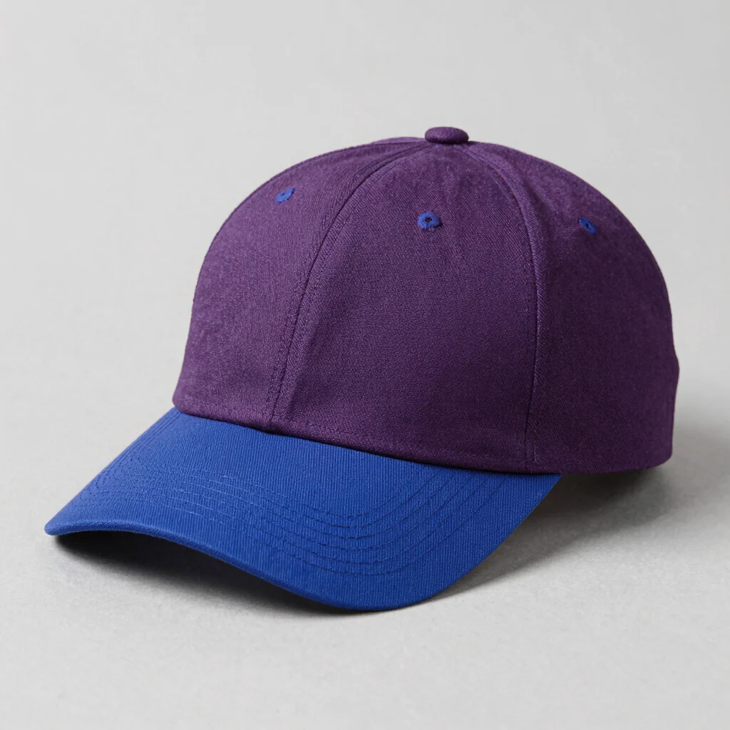 Collegiate Embroidered Canvas Cap